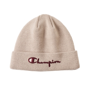 Champion冠军针织帽新款帽子女士冬冷帽保暖帽休闲舒适毛线帽男士