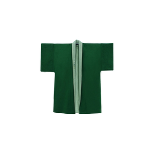 【上遥居】绿水仙 宋制原创汉服冬女长干寺60羊毛飞机袖 改良旋裙