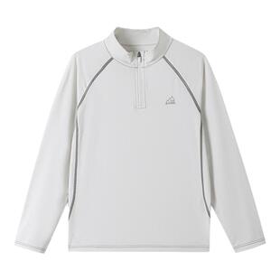 【冰感防晒衣】安奈儿童装男女童立领长袖T恤2025春夏UPF50防晒衣