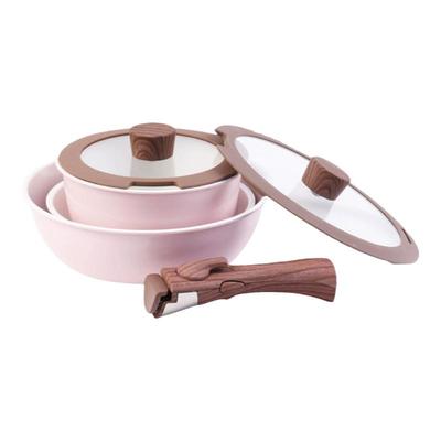 NORBERTW陶瓷奶锅辅食锅煎锅炒锅煮锅汤锅炖锅不粘锅锅具家用套装