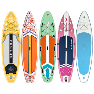 SONIN桨板sup浆板船海水上充气冲浪板划水板站立式划桨路亚钓鱼板