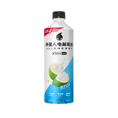 外星人电解质水低糖低卡椰子味