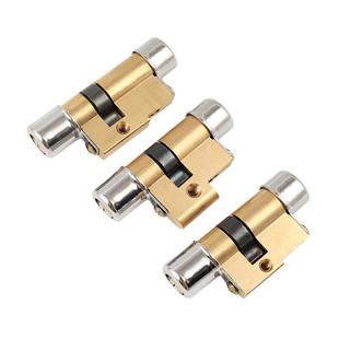 替换保德安锁芯超C级盼盼春天防盗门锁芯全铜家用11型13型入户门