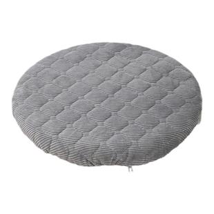 圆凳子套罩圆形坐垫毛绒夹层丝绵家用圆凳座套秋冬季坐套小圆垫子