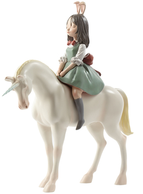 白夜童话梦马艺术品女生房间生日