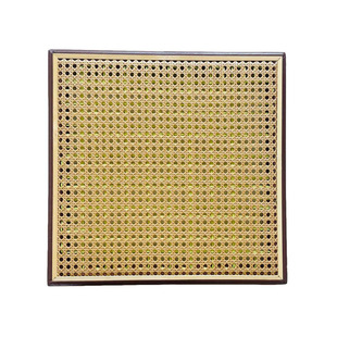 凉爽透气仿藤坐垫沙发汽车办公椅子司机藤编散热防潮久坐不塌座垫