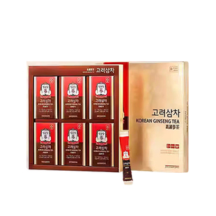 韩国正官庄6年根高丽参红参茶礼盒3g*60包礼盒滋补人参茶保税仓发