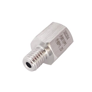 内丝M10X1-外丝M8X1.25 不锈钢304 螺纹转换接头 变径 直接 异径