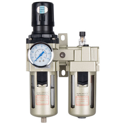 专业气源处理器二联件调压过滤器