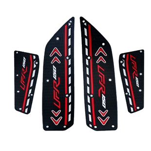 适用于豪爵UFR150专用橡胶脚垫摩托车脚踏垫耐磨配件改装无损安装