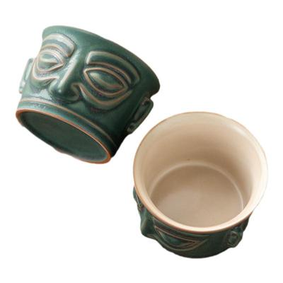 三星堆佳节送礼陶瓷礼品茶杯