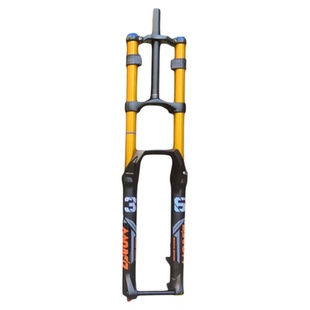 正品玛卡威前叉山地自行车双肩36管200行程BOOST桶轴避震锁死前叉