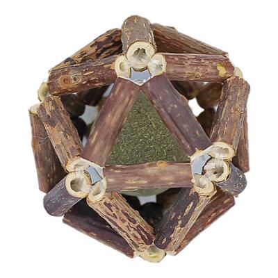 猫玩具磨牙棒木天蓼玲珑球解闷