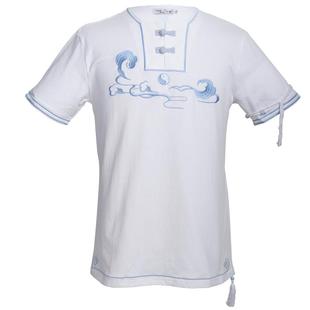 剑侠情缘3纯阳国风同人原创日常夏季男女棉绣花短袖T恤剑网三周边