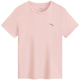 好洗T-安踏儿童短袖T恤衫女童速干衣2026夏季小女孩运动跑步上衣