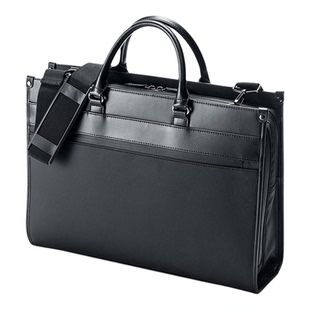 日本SANWA高级感高端耐用日式公文包14加厚双隔层单肩15.6女士手提拎公事商务笔记本电脑包16寸男水杯防泼水