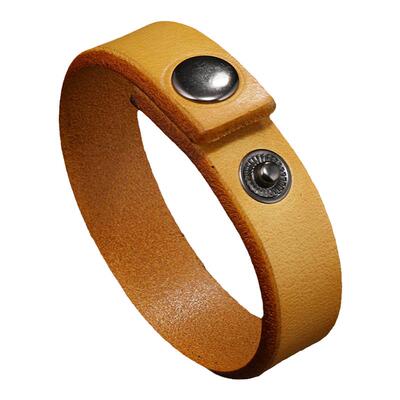 男士朋克光板复古手链