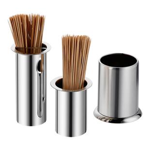 火锅串串香不锈钢竹签筒开孔式竹签桶嵌入式签筒串串签子桶竹签桶
