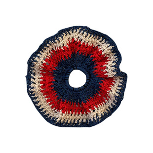 高级感miu子~手工针织气质发圈女扎头发饰高级感洋气韩国时尚头绳