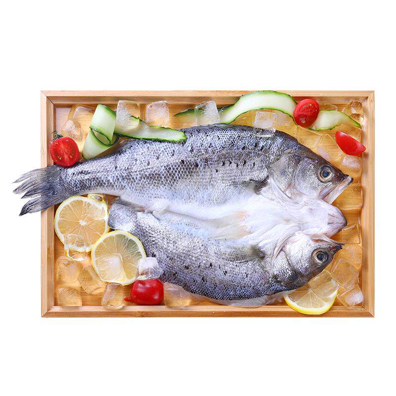 【鲜到鲜得】白蕉海鲈鱼1050g*2三去处理真空包装