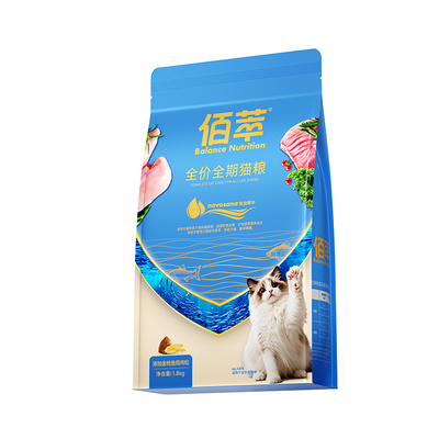 佰萃猫粮10kg全价全期三文鱼主粮