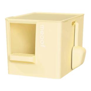 meoof 觅凹猫砂盆大别也半封闭式超大号巨型加深防带砂外溅猫厕所