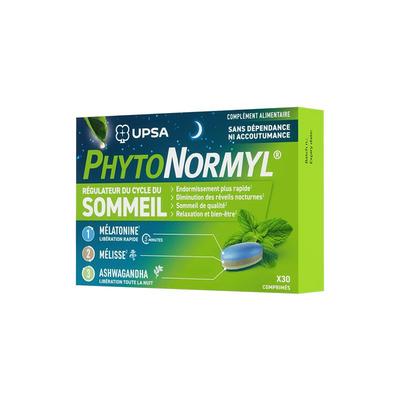 UPSA 褪黑素南非醉茄成人男女通用助眠睡眠片 30片