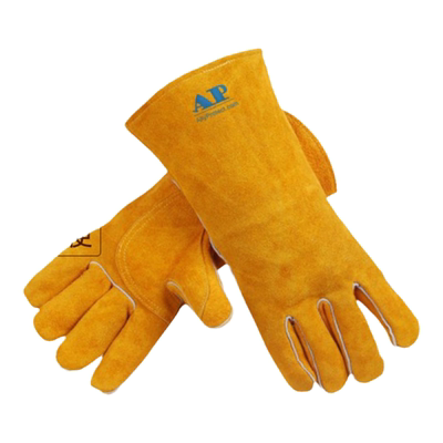 友盟AP-0808全皮电焊防护手套