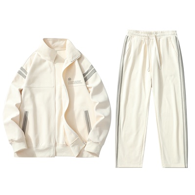 秋冬运动套装男新款男士休闲外套