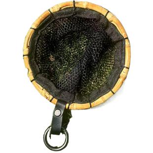 路亚飞蝇溪流钓鱼护网兜挂腰走钓竹根小渔护野钓微物小型便携鱼护