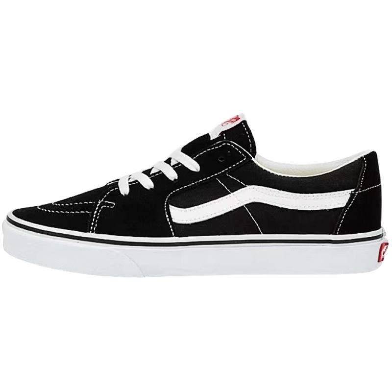 VANS SK8-LOW经典黑白棋盘格低帮男女休闲帆布滑板鞋VN0A4UUK6BT