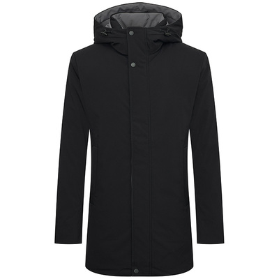 报喜鸟中长款白鸭绒羽绒服外套