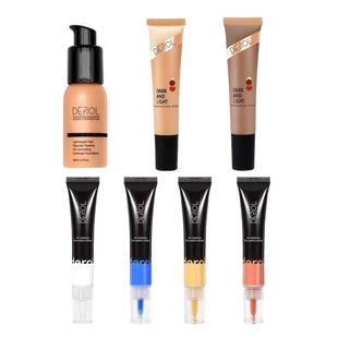 derol粉底调色液bb霜粉底调和液调深调浅调黄增白提亮修容黄黑皮
