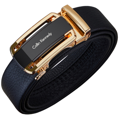 男士腰带奢侈品高档真皮自动扣