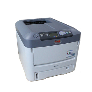 oki c610 c710 c711wt c712 特种不干胶名片特厚纸彩色激光打印机
