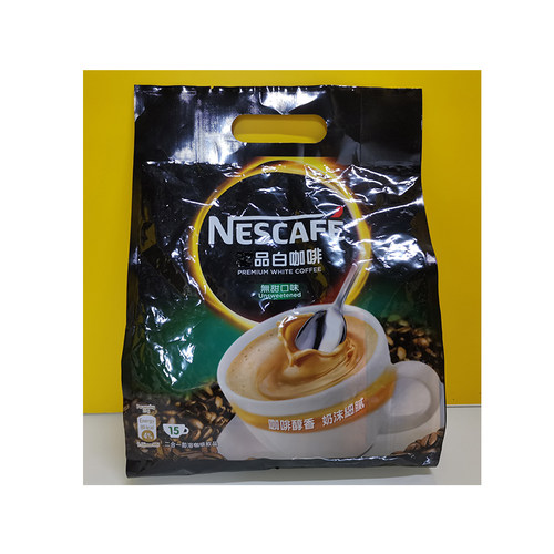 正品澳门代购进口无甜味原味及品港版Premium雀巢白速溶咖啡315g