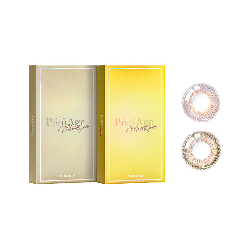【限时清仓】PienAge佩奈吉美瞳月抛2片小直径混血彩色隐形眼镜