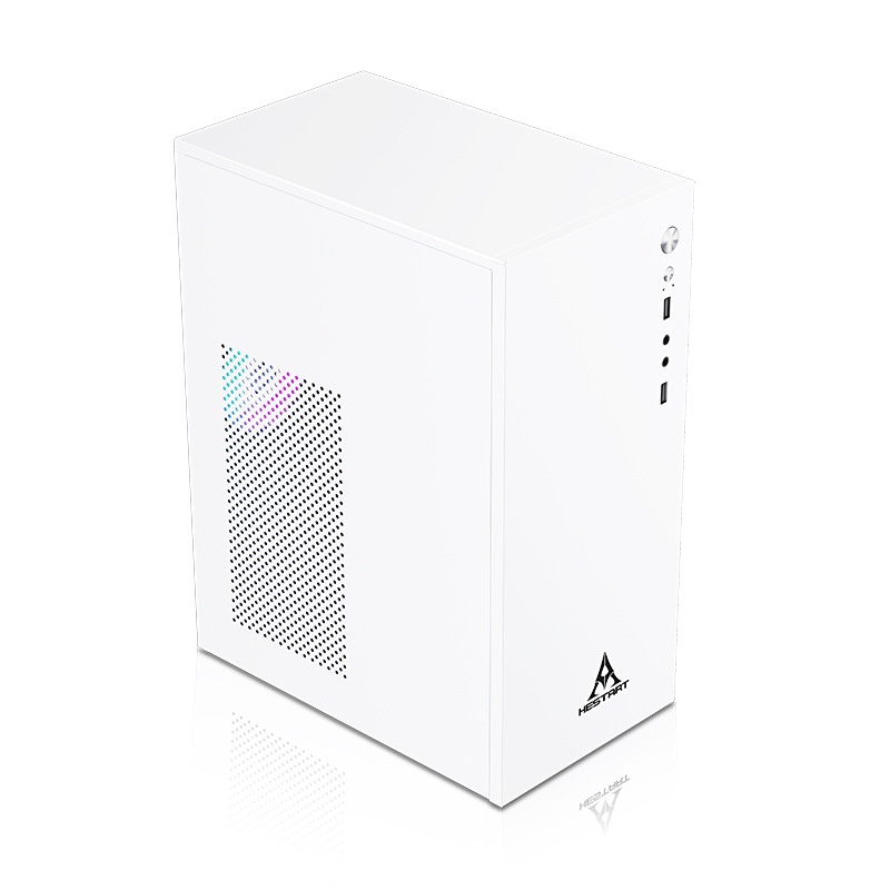 家用商务办公桌面06厚板台式电脑机箱批发迷你小机箱matx