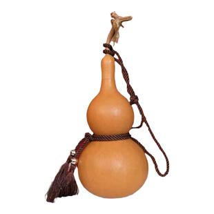 看图挑精品天然酒葫芦装酒壶水杯瓶济公开口烙画工艺品风水用摆件