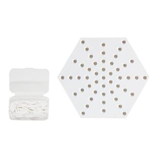 百陶会烧窑神器陶艺陶瓷工具多孔耐火垫支钉陶艺工具窑炉配件电窑