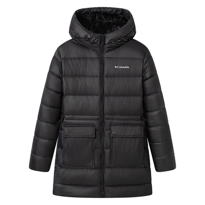 哥伦比亚女户外热能中长款羽绒服