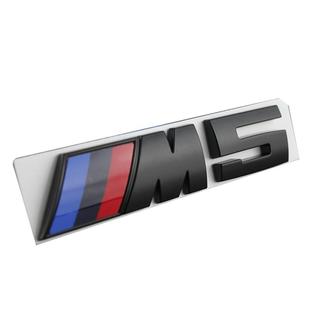 适用宝马M标尾标改装3系5系车标M5M3车标贴X3X5X6m叶子板运动标志