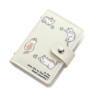 创意简约卡包卡通可爱零钱包大容量多卡位超薄小巧卡片夹驾驶证件