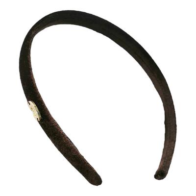 不夹头丝绒细边发箍秋冬新款