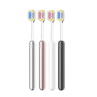 星脉轻奢珠光渐变色凸面软毛牙刷洁齿护高级护龈高档清洁成人情侣