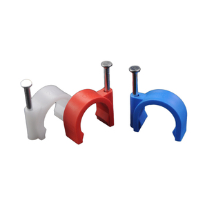 线卡子线管边卡钉钢钉线卡固定钉卡电线勾卡 16 20 25 32MM管卡