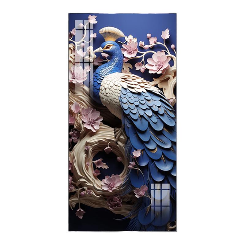 现代简约入户玄关装饰画高级感欧式背景墙挂画过道走廊楼梯间壁画