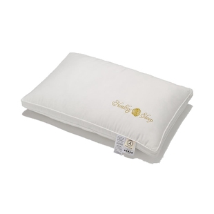 希尔顿酒店同款羽丝绒枕头家用超软护颈椎助睡眠全棉单人枕芯学生