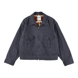 现货 BOWWOW WRECKER SERVICE JACKET法兰绒内衬水洗工装夹克25AW