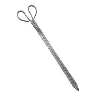 老式火钳家用烧火环卫工人捡垃圾夹加厚锻打铁钳柴火加长煤球夹子